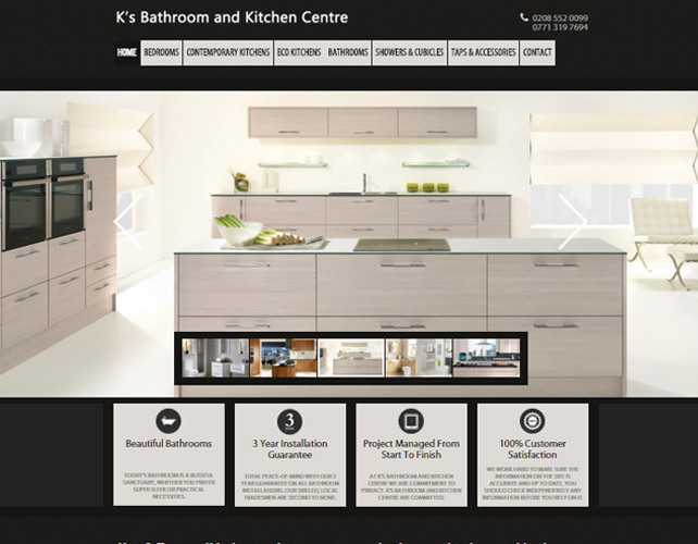 Bathroom and Kitchen Design Website